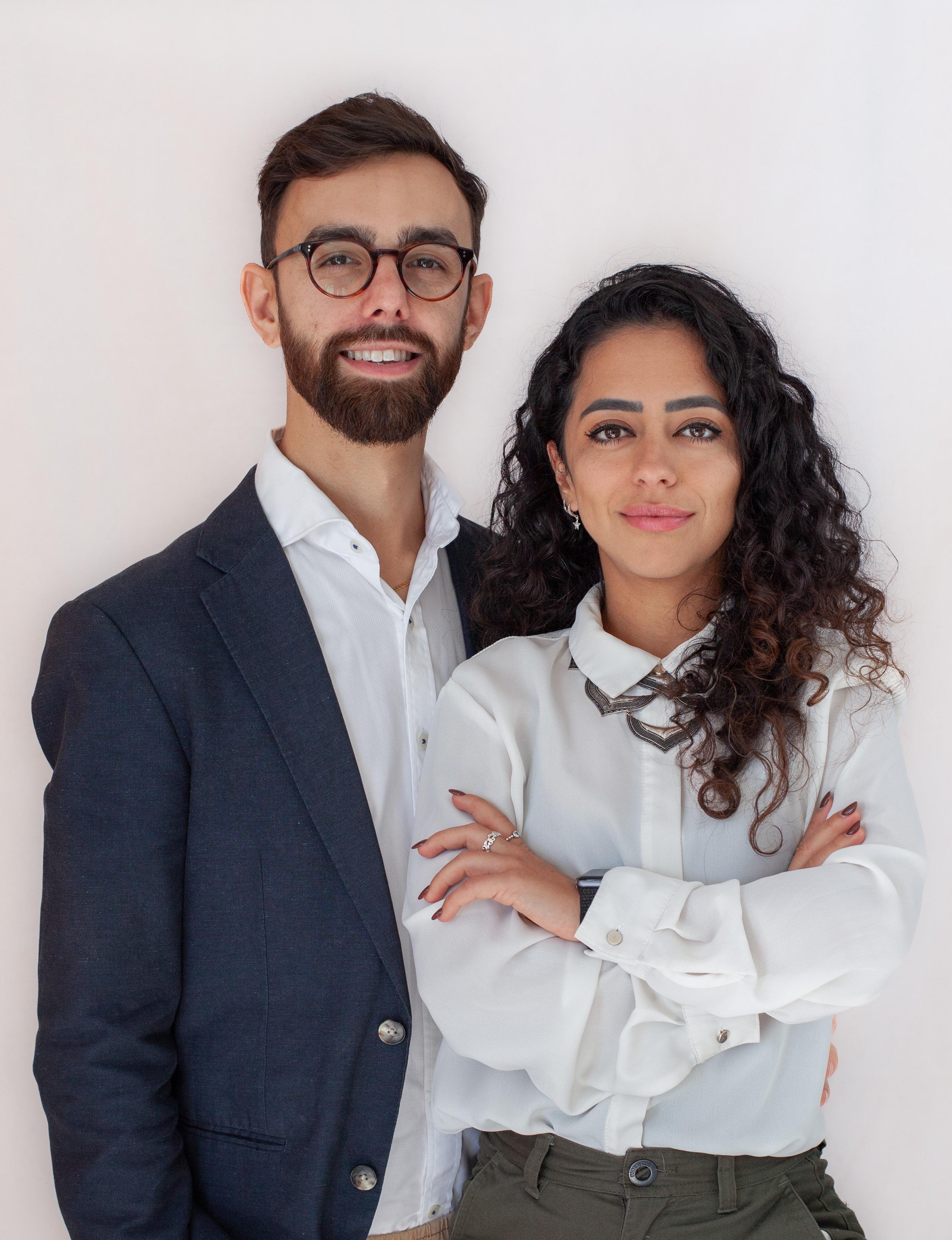 Alex and Karine, founders of Light Leads